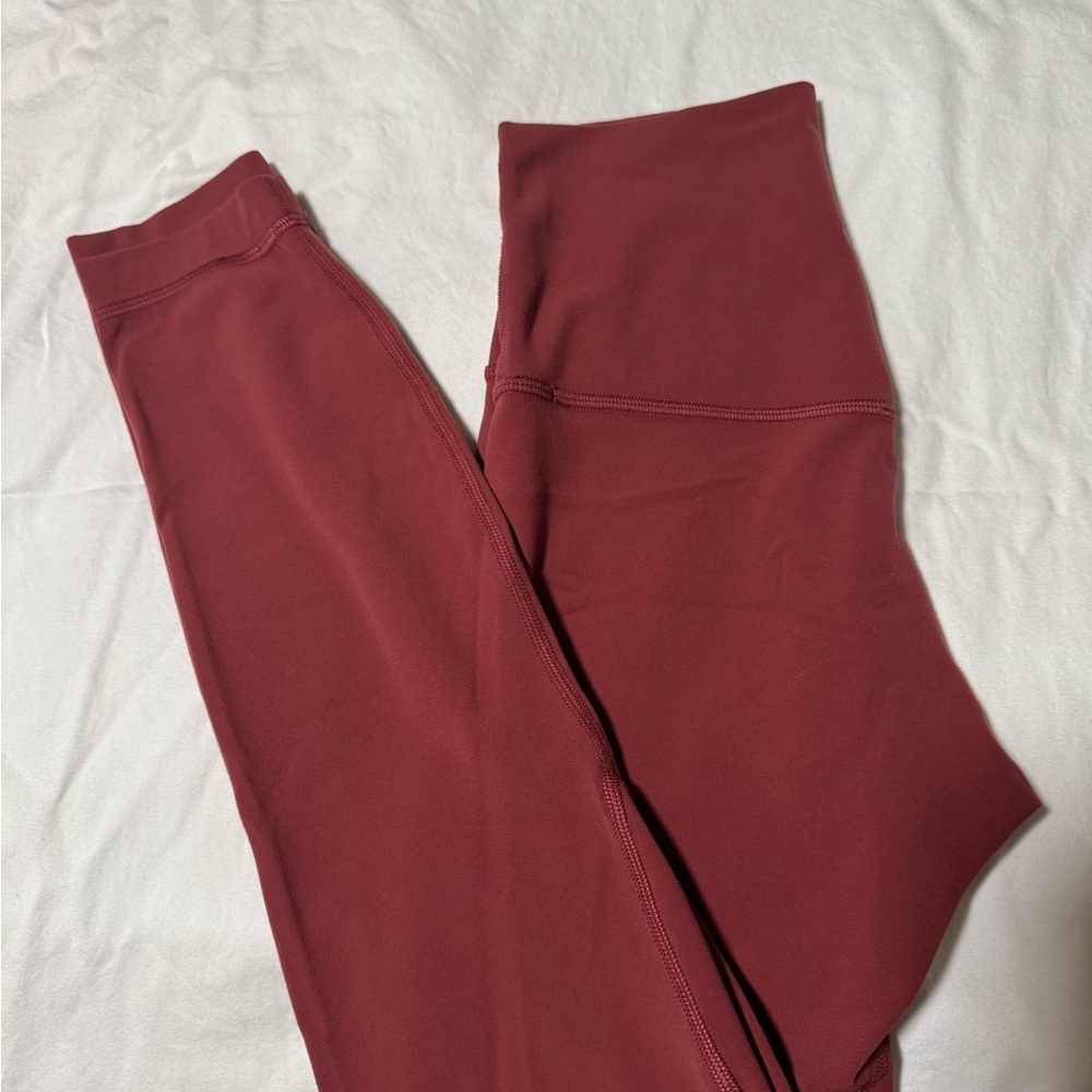 Pink High-Waisted Leggings
